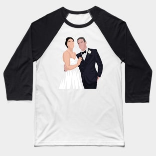 Kelly Severide & Stella Kidd | Chicago Fire Baseball T-Shirt